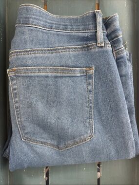 LOFT Medium Blue Cropped Jeans